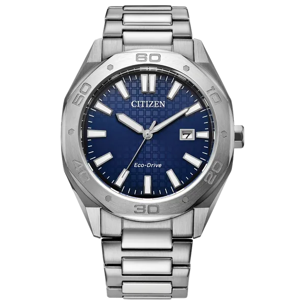 GENTS ODYN STAINLESS STEEL CITIZEN ECO-DRIVE WATCH