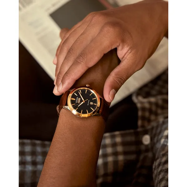 GENTS ROLAN CITIZEN ECO-DRIVE 40MM WATCH Image 4 Lester Martin Dresher, PA