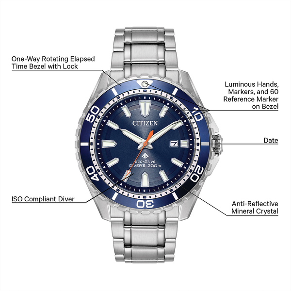 MEN'S PROMASTER DIVER CITIZEN ECO-DRIVE WATCH Image 3 Lester Martin Dresher, PA