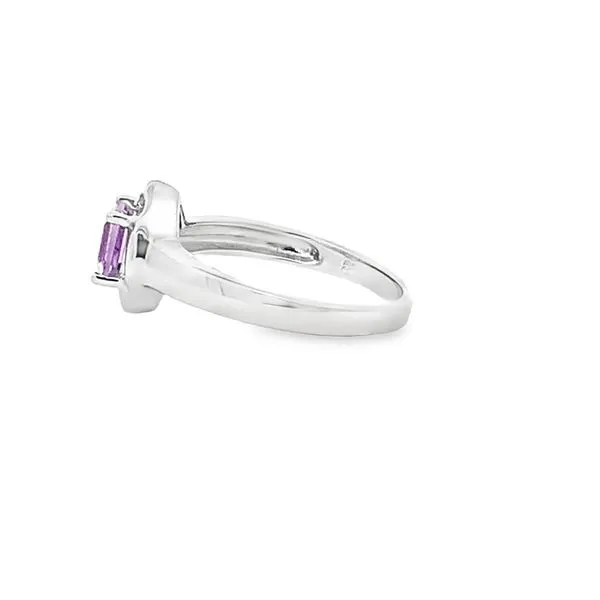 3.81CT TW CT  3 STONE AMETHYST RING Image 2 Lester Martin Dresher, PA