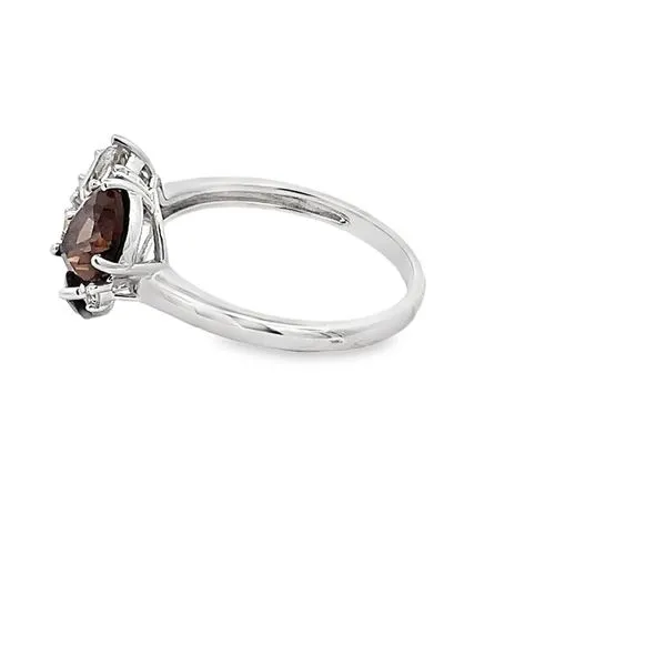 2.33CTW SMOKEY QUARTS, COGNAC QUARTZ,  CITRINE AND WHITE TOPAZ RING Image 2 Lester Martin Dresher, PA