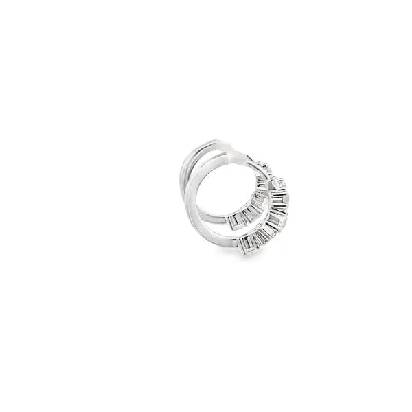 0.64CTW CLUSTER HUGGIE EARRINGS S Image 2 Lester Martin Dresher, PA