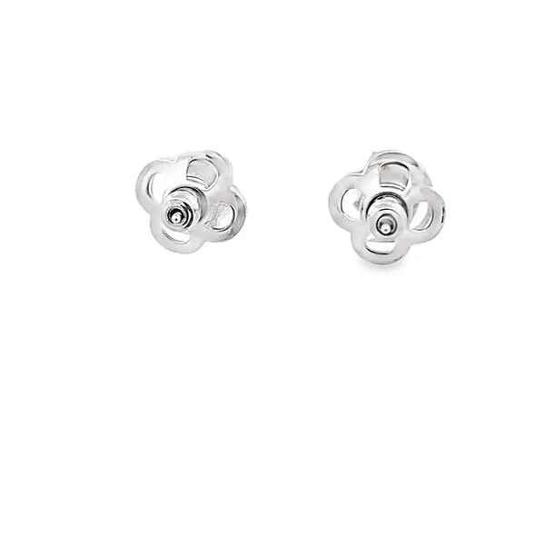 2.00CTW FOUR PRONG ROUND STUD EARRINGS