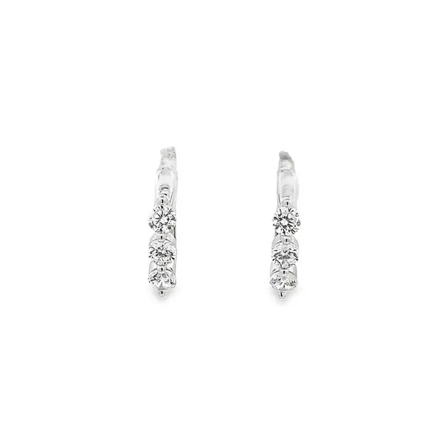 0.80CTW HALO STUD  EARRINGS