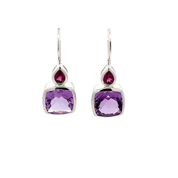 7.66CT TW AMETHYST EARRINGS Lester Martin Dresher, PA