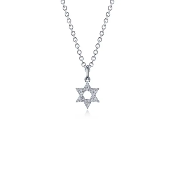 0.55CTW STAR OF DAVID  PENDANT