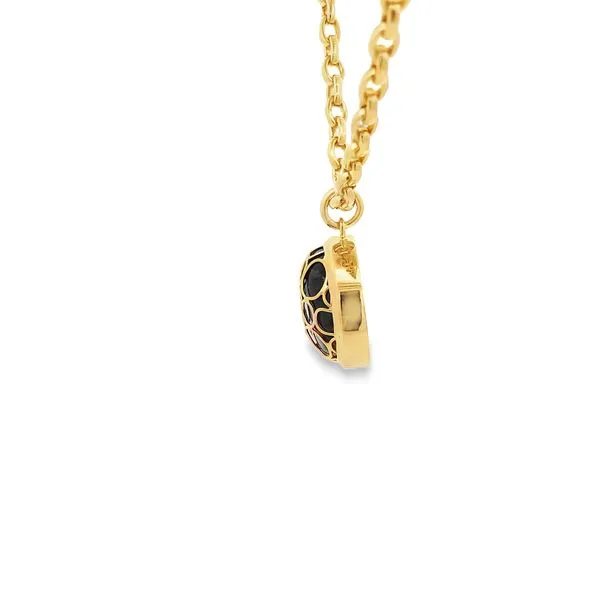 LABRODORITE VERMEIL PENDANT