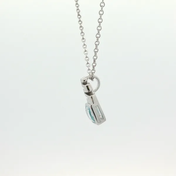 2.34CT BLUE TOPAZ PENDANT Image 2 Lester Martin Dresher, PA