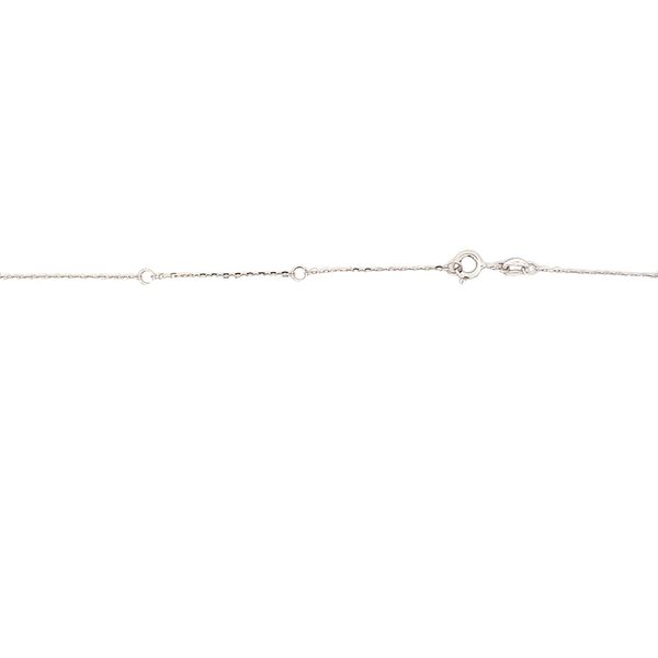 STERLING SILVER 1.2MM EXTENDABLE CABLE CHAIN WITH SPRING RING CLASP Lester Martin Dresher, PA