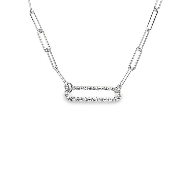 0.57CTW PAPERCLIP NECKLACE similar item image