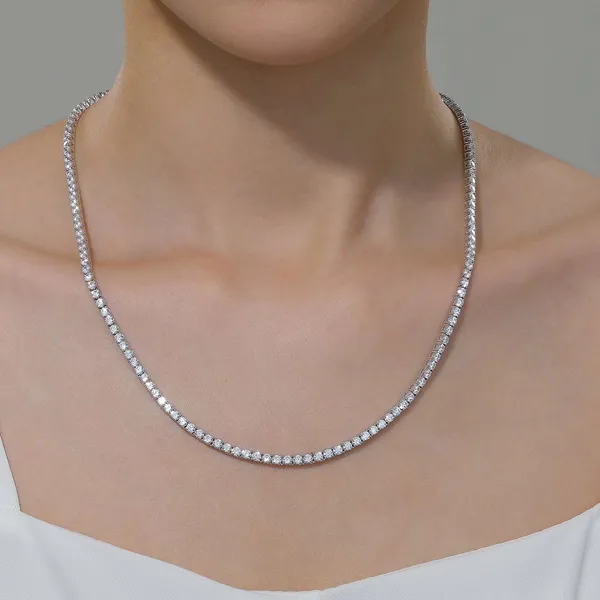 14.5CTW TENNIS NECKLACE Image 3 Lester Martin Dresher, PA