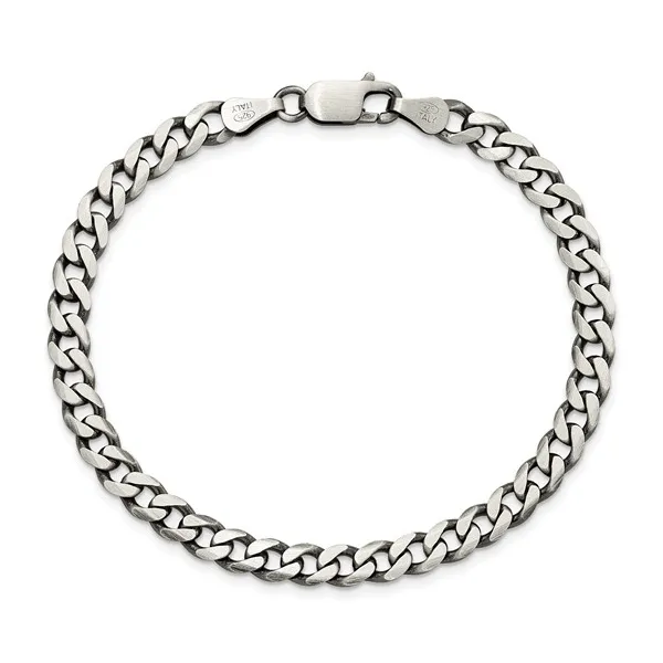 6MM CURB CHAIN IN STERLING SILVER Lester Martin Dresher, PA