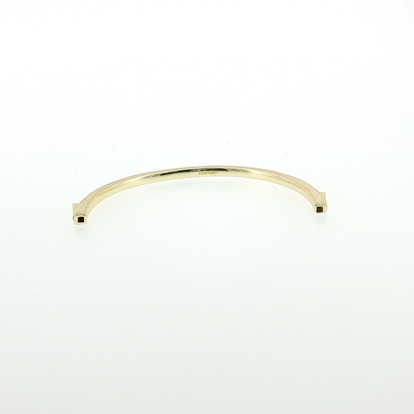 STERLING SILVER YELLOW GOLD PLATED BRACELET BASE PAIRS SEAMLESSLY WITH INTERCHANGEABLE ATTACHMENTS Image 2 Lester Martin Dresher, PA