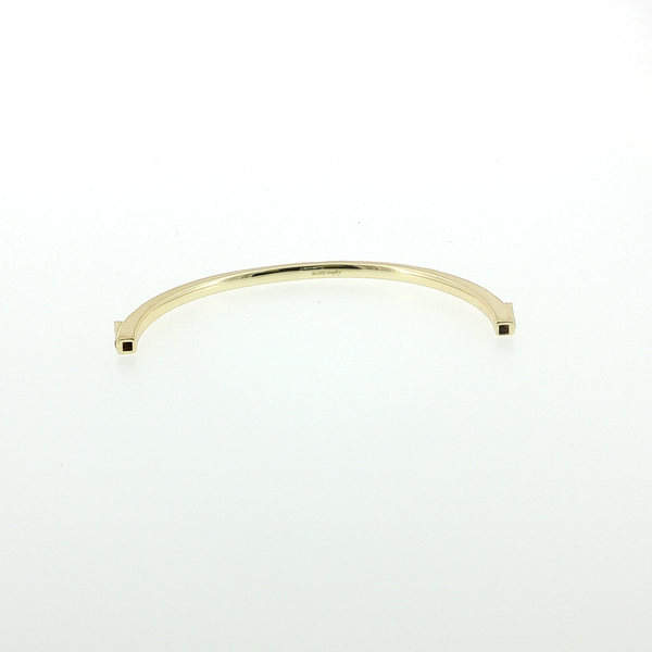 STERLING SILVER YELLOW GOLD PLATED BRACELET BASE PAIRS SEAMLESSLY WITH INTERCHANGEABLE ATTACHMENTS Image 2 Lester Martin Dresher, PA