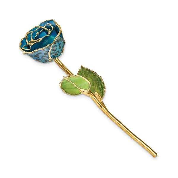 BLACK AND BLUE LEOPARD ROSE Image 2 Lester Martin Dresher, PA