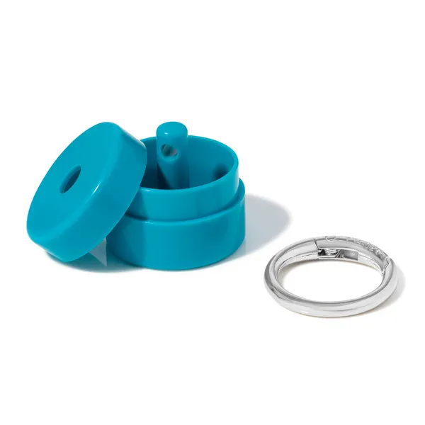 TURQOISE  LION LATCH, PROTECTS YOUR SMALL JEWELRY ON THE GO Image 2 Lester Martin Dresher, PA