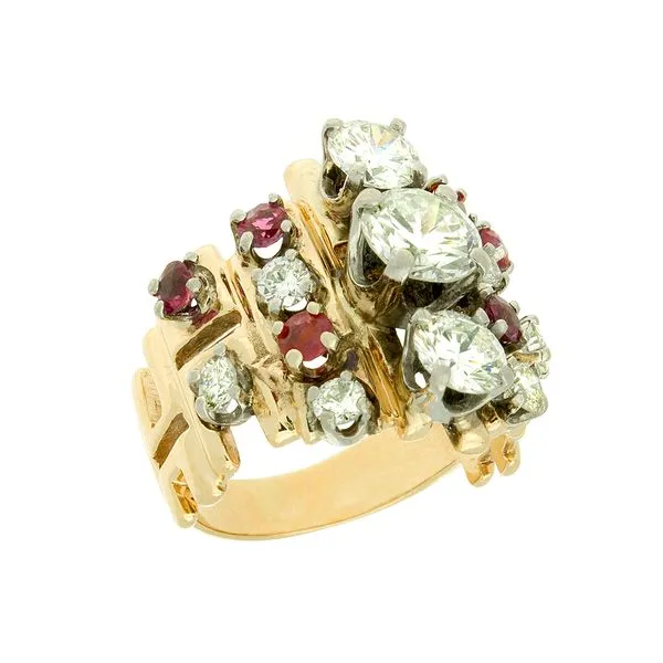 Ruby and Diamond Gold Ring Lewisburg Diamond & Gold Lewisburg, WV