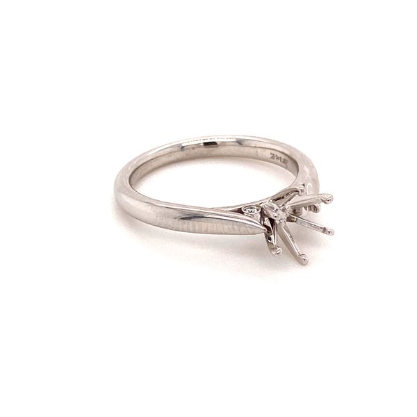 14Kt White Gold Diamond Semi Mount Engagement Ring Image 2 Lake Oswego Jewelers Lake Oswego, OR