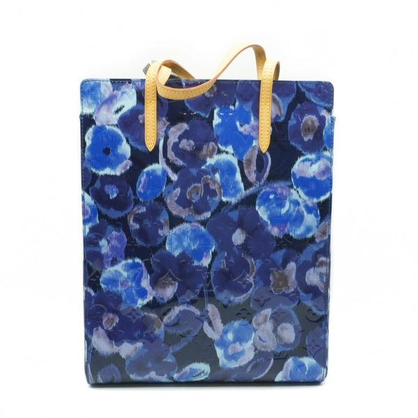 Louis Vuitton Grand Bleu Floral Monogram Vernis Ikat Catalina Shoulder Bag Lumina Gem Wilmington, NC
