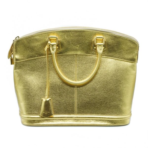Louis Vuitton Gold Suhali Leather Lockit MM Tote Handbag Lumina Gem Wilmington, NC