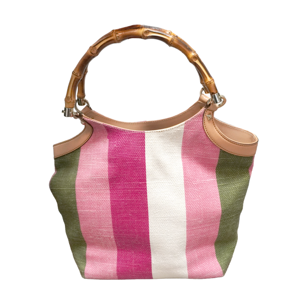 Gucci Satchel Bag with Bamboo Handles Lumina Gem Wilmington, NC