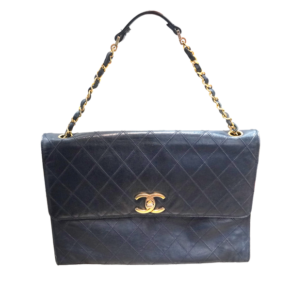 Chanel Navy Quilted Lambskin Bag Lumina Gem Wilmington, NC