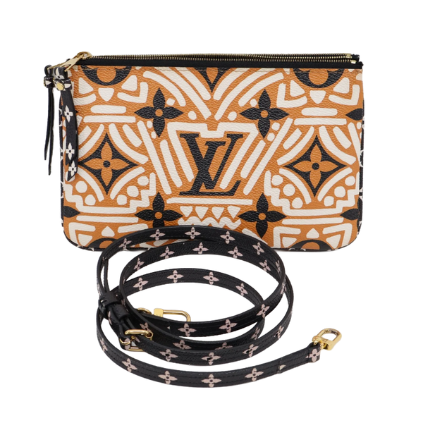 Louis Vuitton Monogram Giant Crafty Double Zip Pouchette Lumina Gem Wilmington, NC