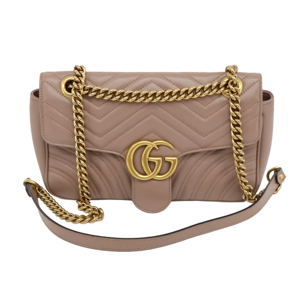Gucci GG Porcelain Rose Medium Marmont Lumina Gem Wilmington, NC