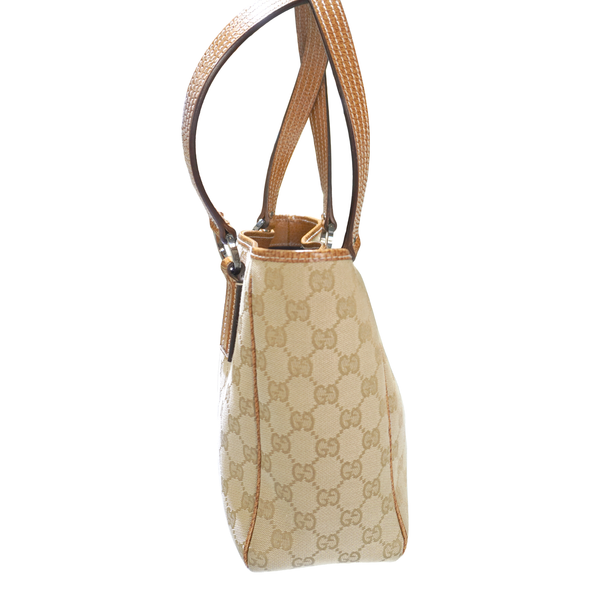 Gucci Handbag with Brown Leather Strap Image 2 Lumina Gem Wilmington, NC