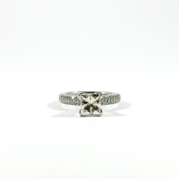 1.5ct EGL Certified Princess Cut Diamond Engagement Ring - G Color SI3 Clarity Lumina Gem Wilmington, NC