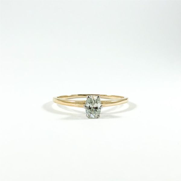 .50ctw Oval Diamond Engagement Ring - H Color VS Clarity Lumina Gem Wilmington, NC