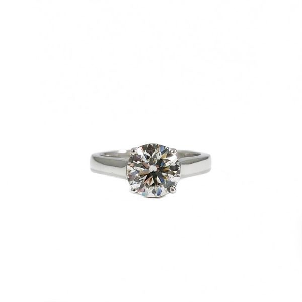 2ct GIA Certified Round Diamond Engagement Ring - J Color VVS1 Clarity Lumina Gem Wilmington, NC
