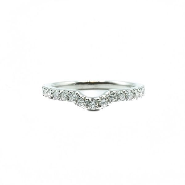 .41ctw Diamond and White Gold Wedding Band - G-H Color SI2 Clarity Lumina Gem Wilmington, NC