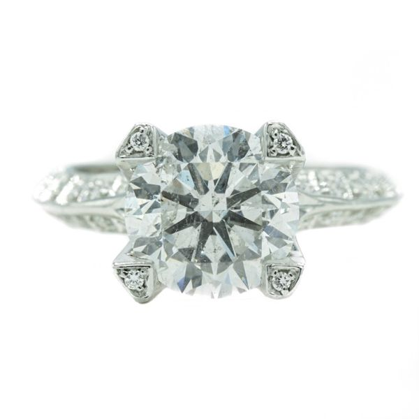 3ct E Color SI3 Clarity Diamond Engagement Ring - Diamond and White Gold Setting - EGLUSA Lumina Gem Wilmington, NC