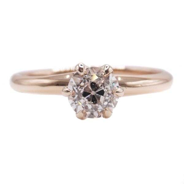 .90ct Old European Cut Diamond Engagement Ring - I Color VS2 Clarity Lumina Gem Wilmington, NC