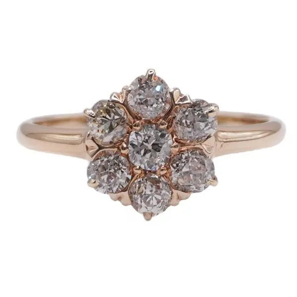 .65ctw Diamond Cluster Ring -  J Color VS Clarity Lumina Gem Wilmington, NC