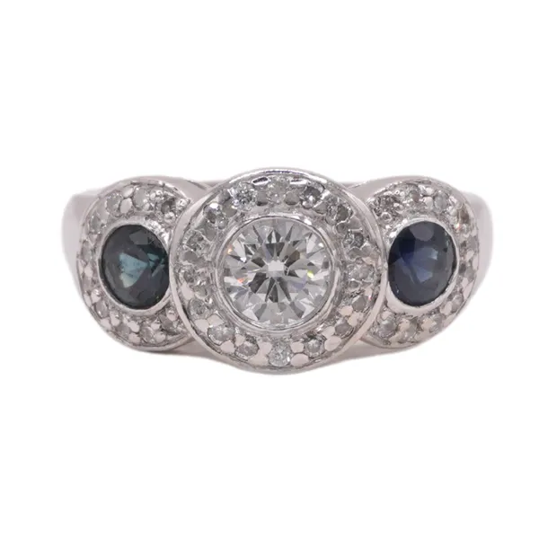 Sapphire and Diamond Ring Lumina Gem Hampstead, NC
