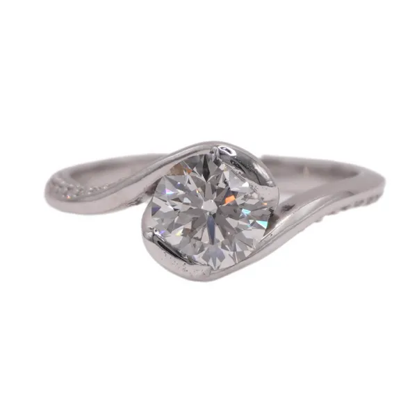1.20ct GIA Certified Round Diamond Engagement Ring Lumina Gem Hampstead, NC