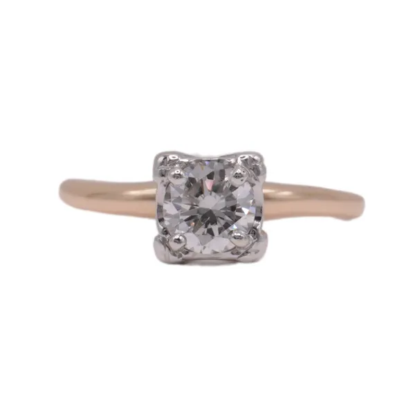 .75ct Round Diamond Engagement Ring in Two Tone Setting Lumina Gem Hampstead, NC