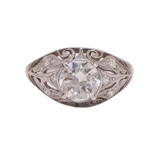 1.28ct Diamond Engagement Ring in Platinum Lumina Gem Hampstead, NC