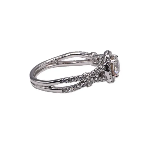 Dimaond Ring in 14k White Gold Image 2 Lumina Gem Hampstead, NC