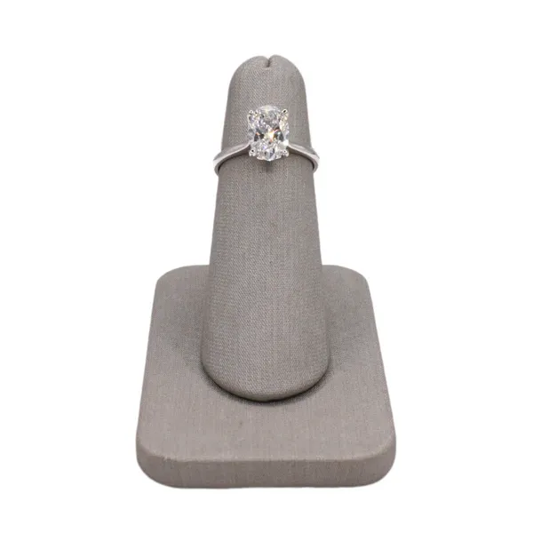 2.08ct Oval Lab Grown Diamond Band- 14k White Gold Lumina Gem Hampstead, NC