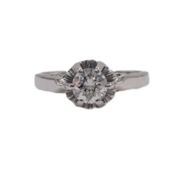 Approximately .66ct Diamond Ring- 18k White Gold Lumina Gem Hampstead, NC