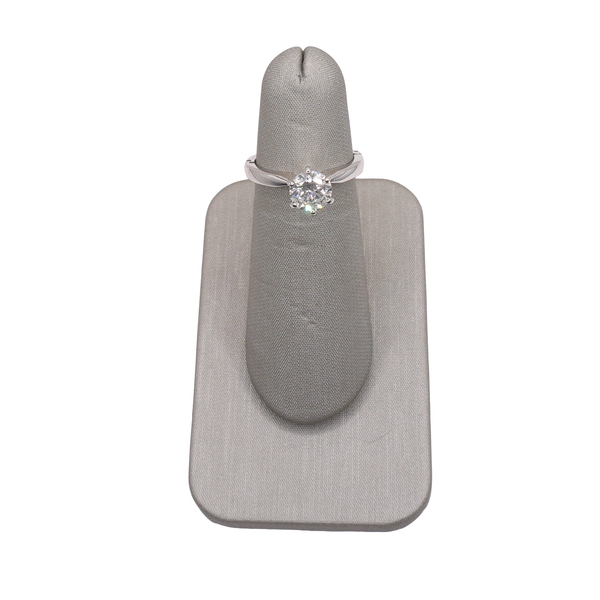 Approximately 1.15ct Diamond Cliq Hinged Ring- 14k White Gold Image 2 Lumina Gem Wilmington, NC