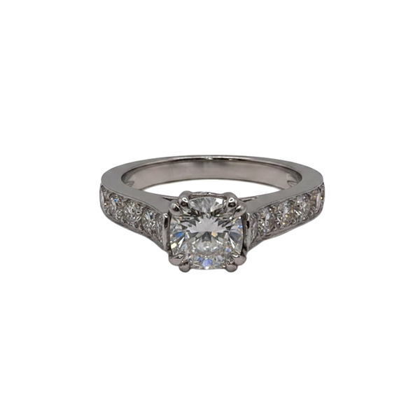 1.22ct Diamond and Diamonds Ring- Platinum Lumina Gem Wilmington, NC