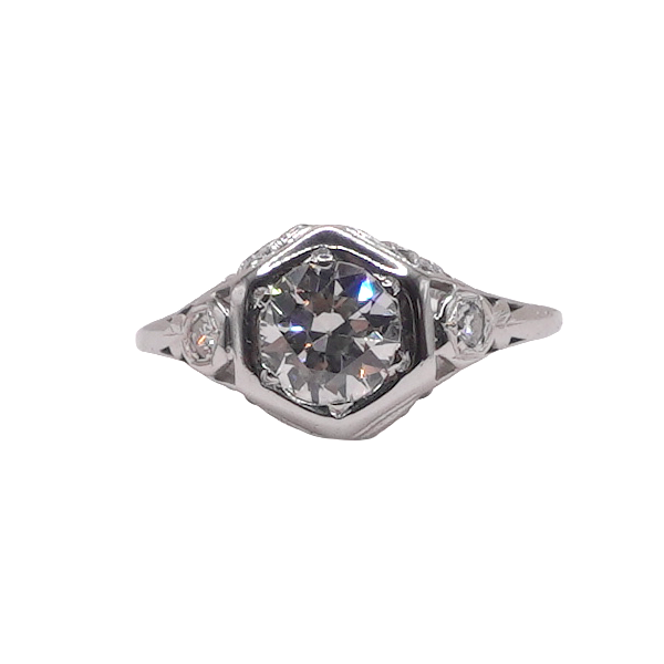 .70ct Diamond Ring- 14k White Gold Lumina Gem Wilmington, NC