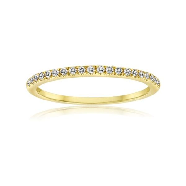 Roman & Jules .38ctw Diamond Eternity Band - Yellow Gold Lumina Gem Wilmington, NC