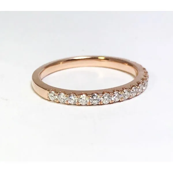 Lumina Gem Signature Collection Rose Gold Diamond Wedding Band Lumina Gem Wilmington, NC