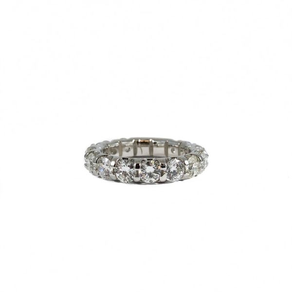 3.30ctw Diamond and White Gold Wedding Band Lumina Gem Wilmington, NC