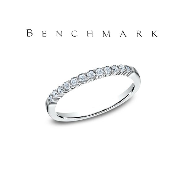 Benchmark .24ctw Diamond Band in White Gold - G Color SI1 Clarity Lumina Gem Wilmington, NC